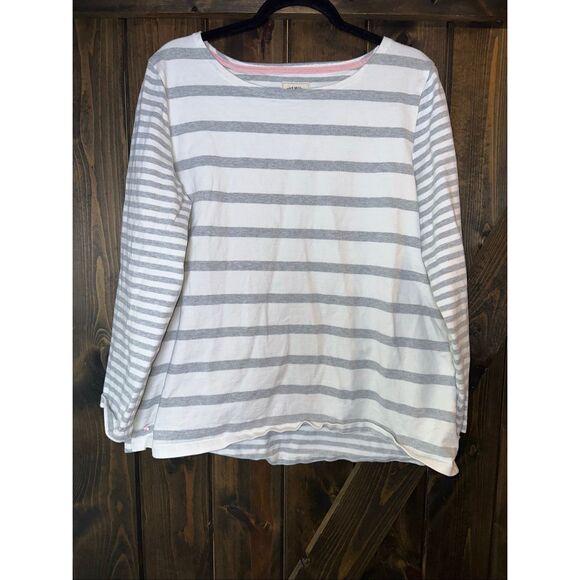 Joules Striped Long Sleeve Top - Picture 1 of 9